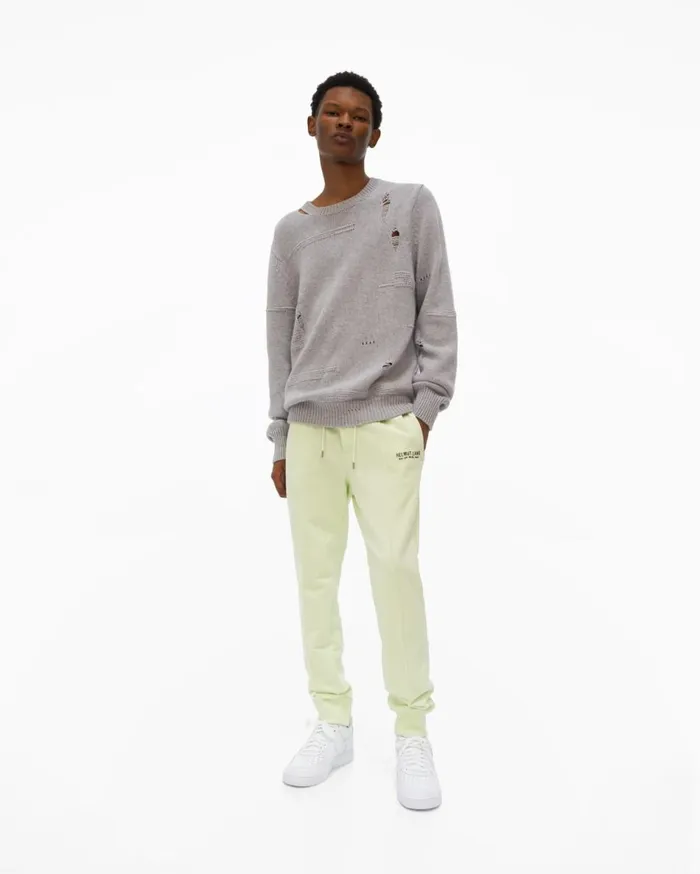 Pants Men Helmut Lang Slim Trackpant Electric Green
