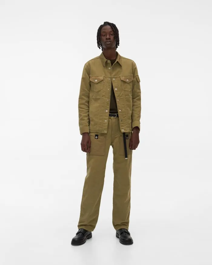 Pants Men Helmut Lang Tracker Lo Easy Jean Pale Moss