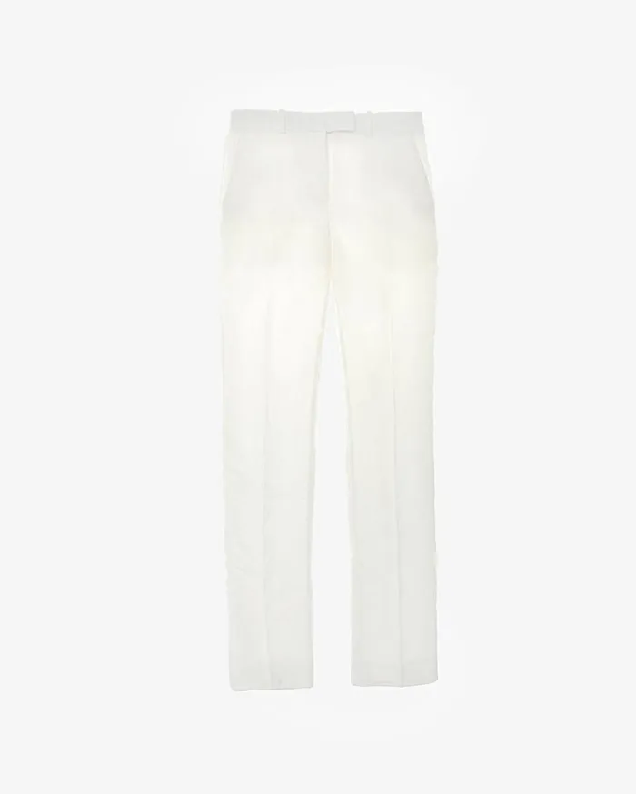 Pants Women Helmut Lang Cady Suit Pant Ivory