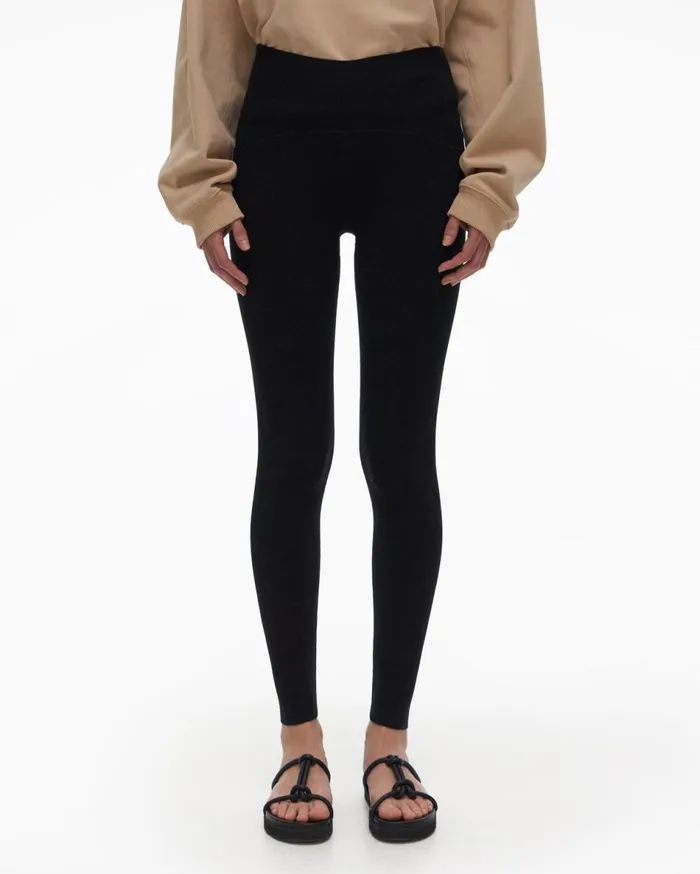 Pants Women Helmut Lang Contour Legging Black