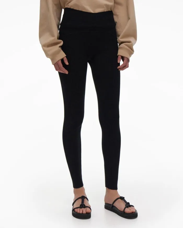 Pants Women Helmut Lang Contour Legging Black