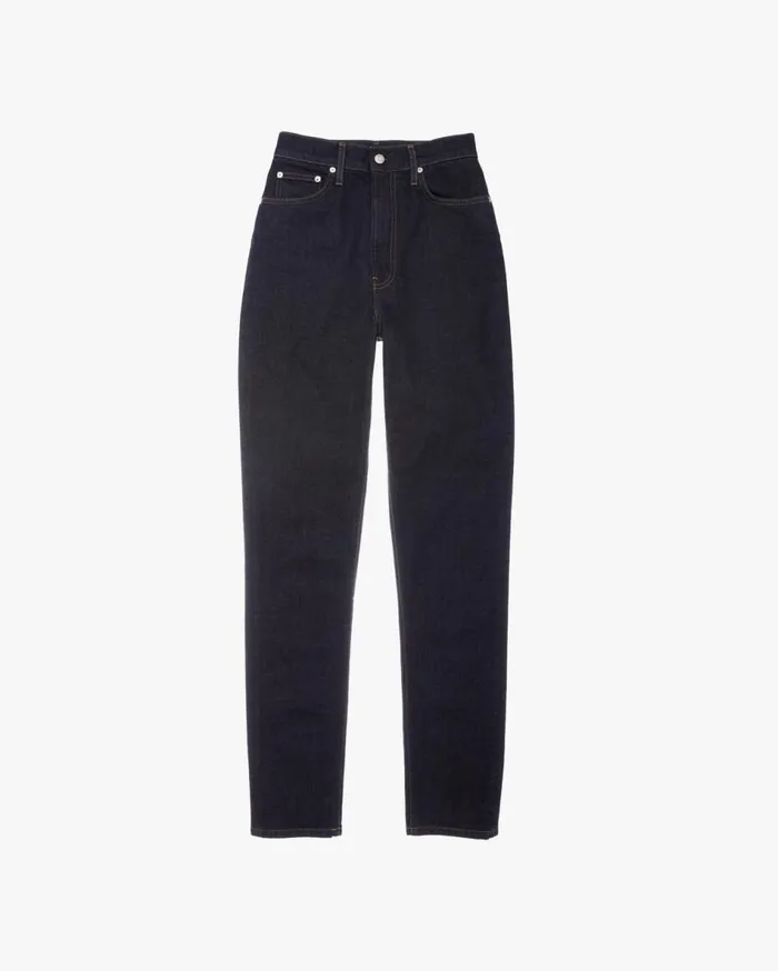 Pants Women Helmut Lang Femme Hi Spikes Jeans Acc Dark Rinse Indigo