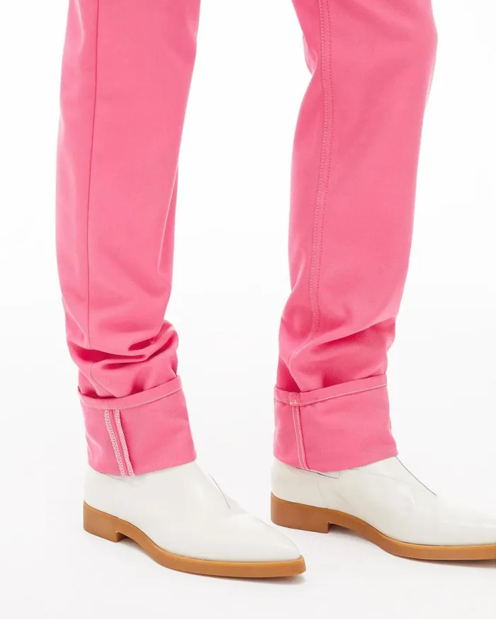 Pants Women Helmut Lang Masc Hi Straight Jean Prism Pink