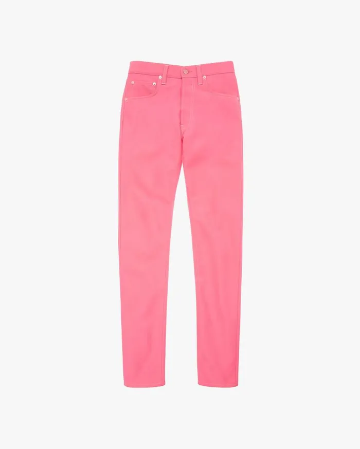 Pants Women Helmut Lang Masc Hi Straight Jean Prism Pink