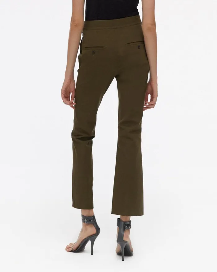 Pants Women Helmut Lang Rider Crop Pant Sage