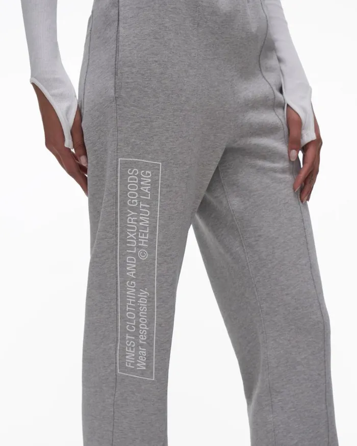 Pants Women Helmut Lang School Sweatpant Vapor Heather