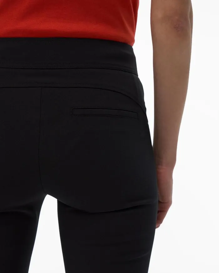 Pants Women Helmut Lang Seamed Legging Black