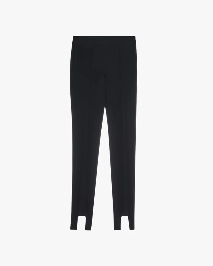 Pants Women Helmut Lang Seamed Legging Black