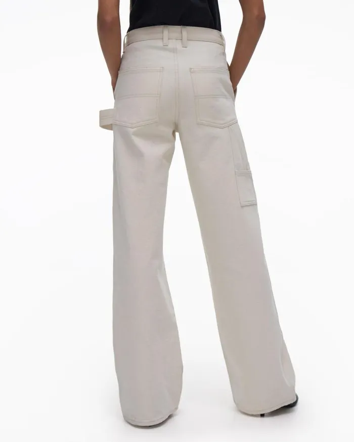 Pants Women Helmut Lang Utility Jean Ecru
