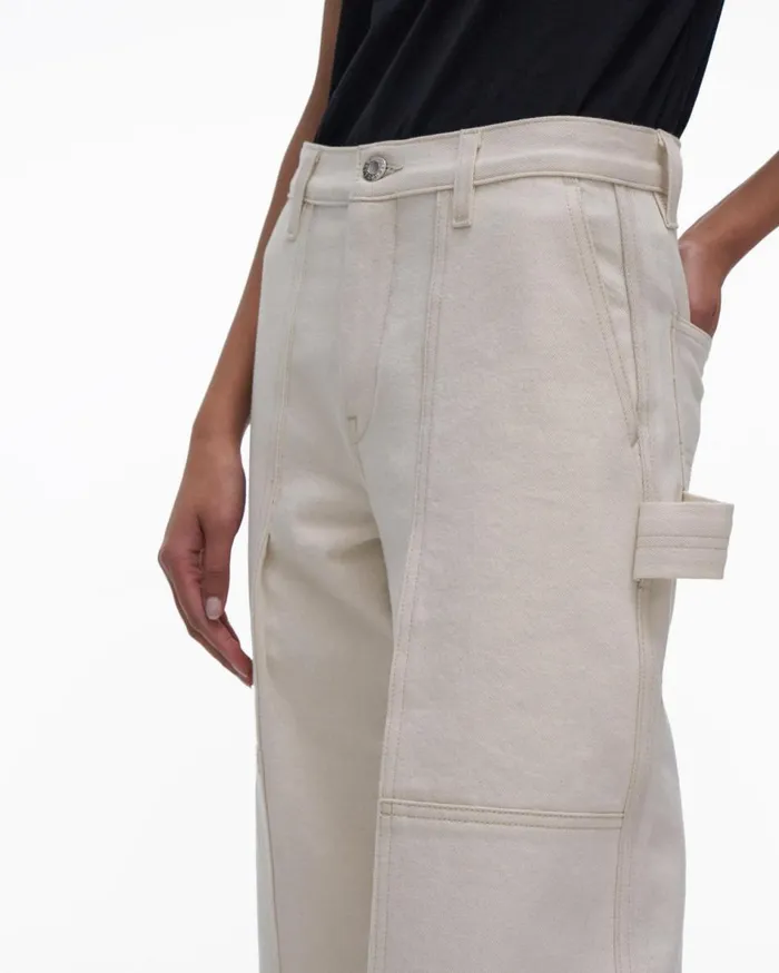 Pants Women Helmut Lang Utility Jean Ecru