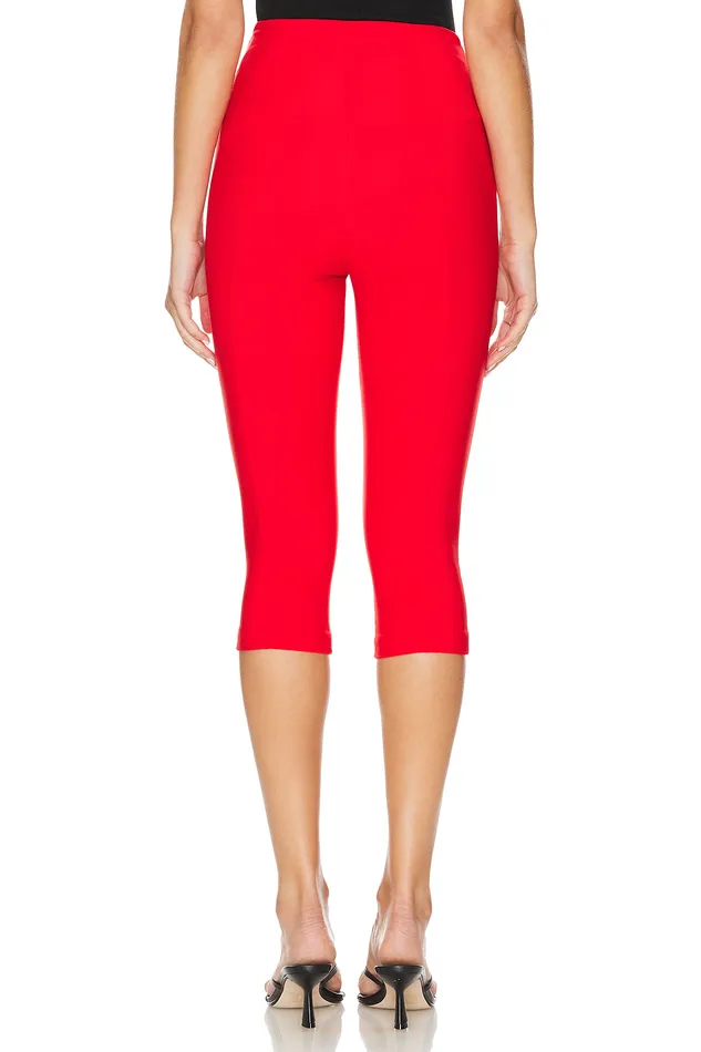 Pants Women Lovers and Friends Cindy Cropped Capri Pant Red Pants Women Lovers and Friends Cindy Cropped Capri Pant Red