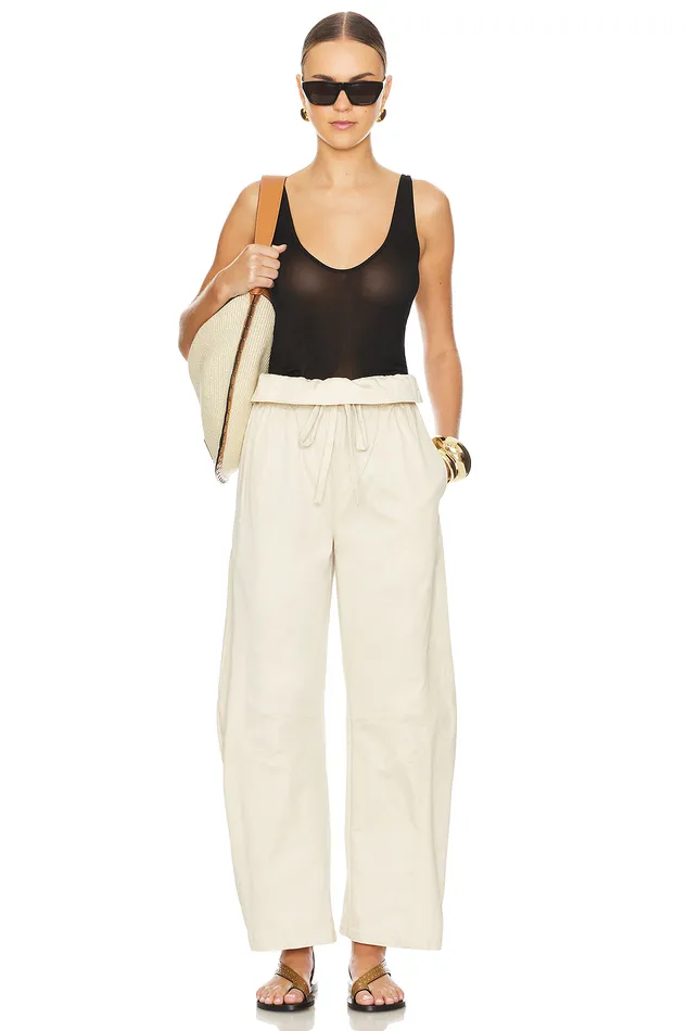 Pants Women Lovers and Friends Hayley Pant Beige Pants Women Lovers and Friends Hayley Pant Beige