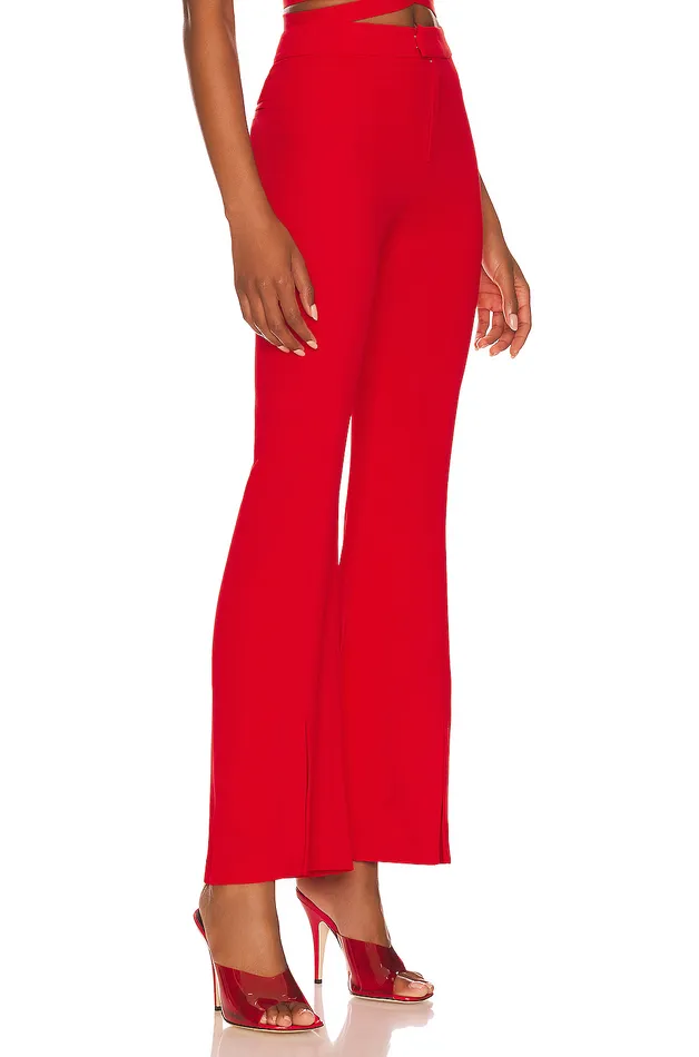 Pants Women Lovers and Friends Imani Pant Red Pants Women Lovers and Friends Imani Pant Red