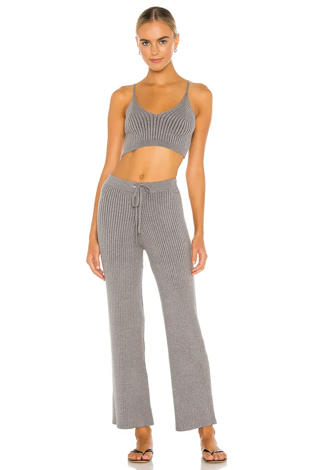 Pants Women Lovers and Friends Inca Pant Charcoal Pants Women Lovers and Friends Inca Pant Charcoal