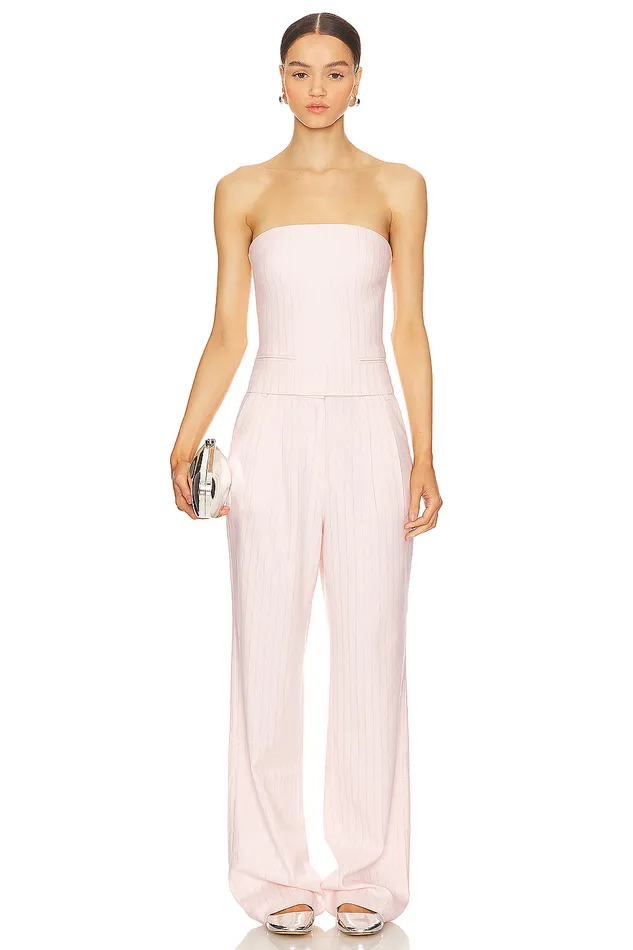 Pants Women Lovers and Friends Jasmine Pant Pink Pinstripe Pants Women Lovers and Friends Jasmine Pant Pink Pinstripe