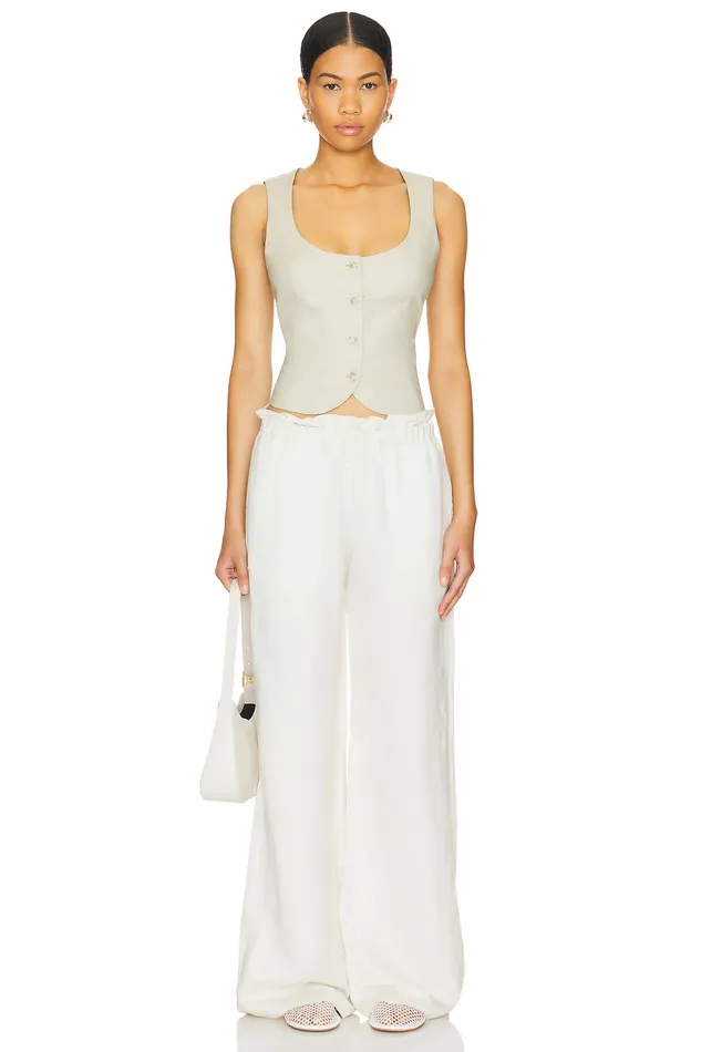 Pants Women Lovers and Friends Millie Pant Sand Beige Pants Women Lovers and Friends Millie Pant Sand Beige