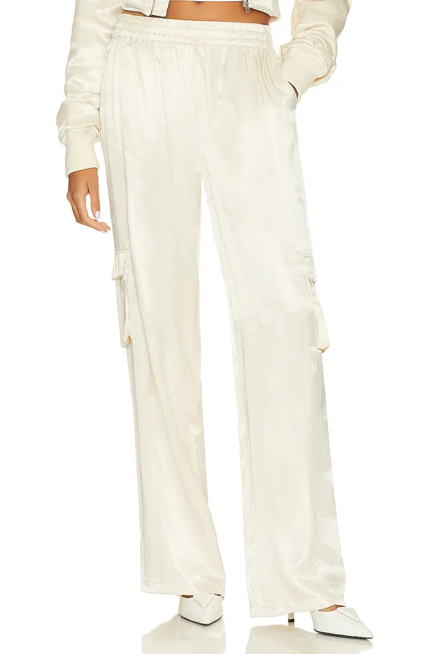 Pants Women Lovers and Friends Miranda Cargo Pant Cream
