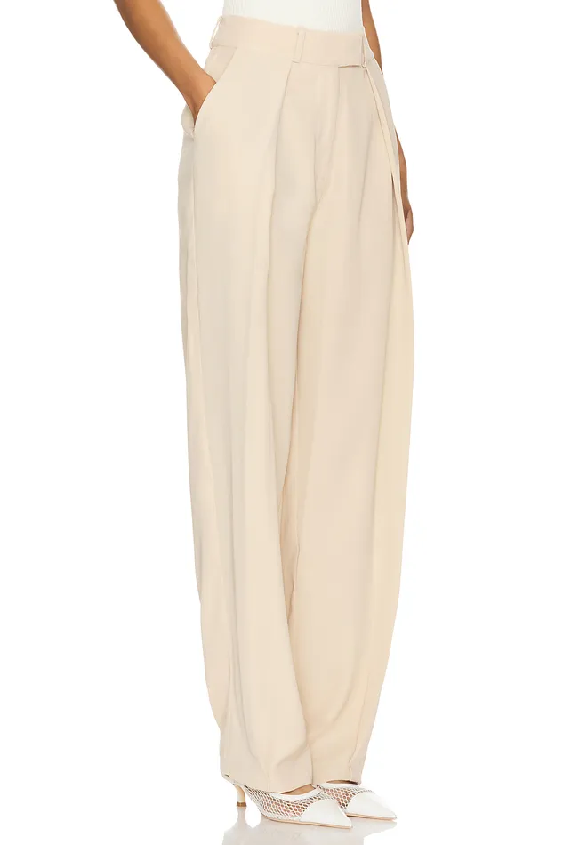 Pants Women Lovers and Friends Victoria Pant Beige Neutral Pants Women Lovers and Friends Victoria Pant Beige Neutral