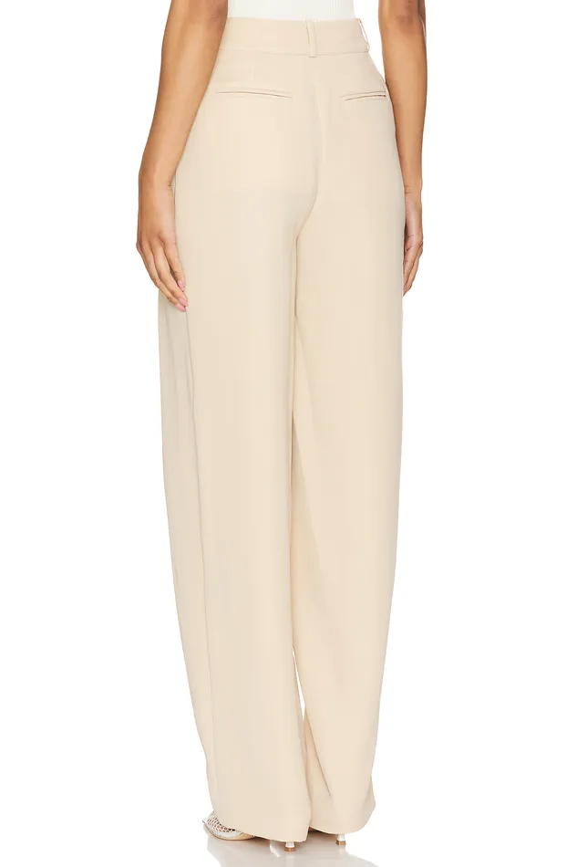 Pants Women Lovers and Friends Victoria Pant Beige Neutral Pants Women Lovers and Friends Victoria Pant Beige Neutral