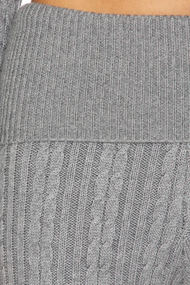 Pants Women Lovers and Friends X Emily Gemma Bessie Knit Pant Grey Pants Women Lovers and Friends X Emily Gemma Bessie Knit Pant Grey
