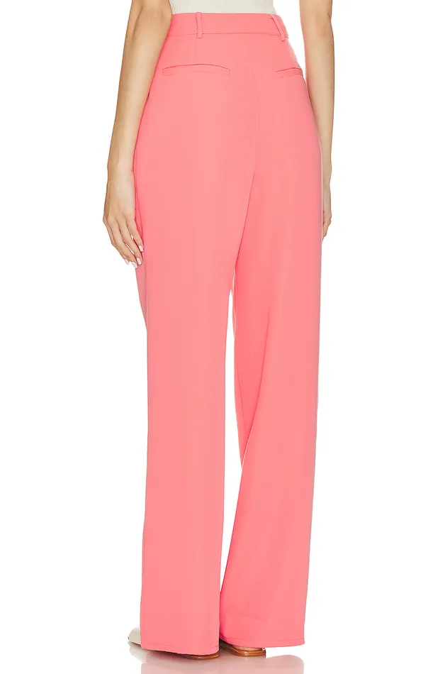 Pants Women Lovers and Friends X Jetset Christina Sydney Pant Coral Pink Pants Women Lovers and Friends X Jetset Christina Sydney Pant Coral Pink