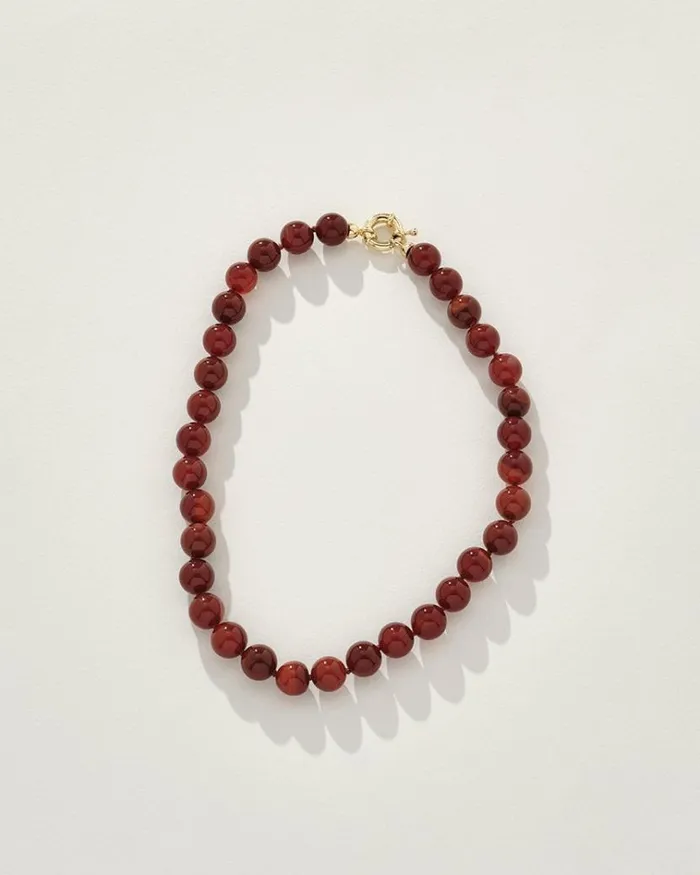 Reliquia Jewellery Beaded Necklaces Tuscany Necklace In Fire 8211 Women Reliquia Jewellery Beaded Necklaces Tuscany Necklace In Fire 8211 Women