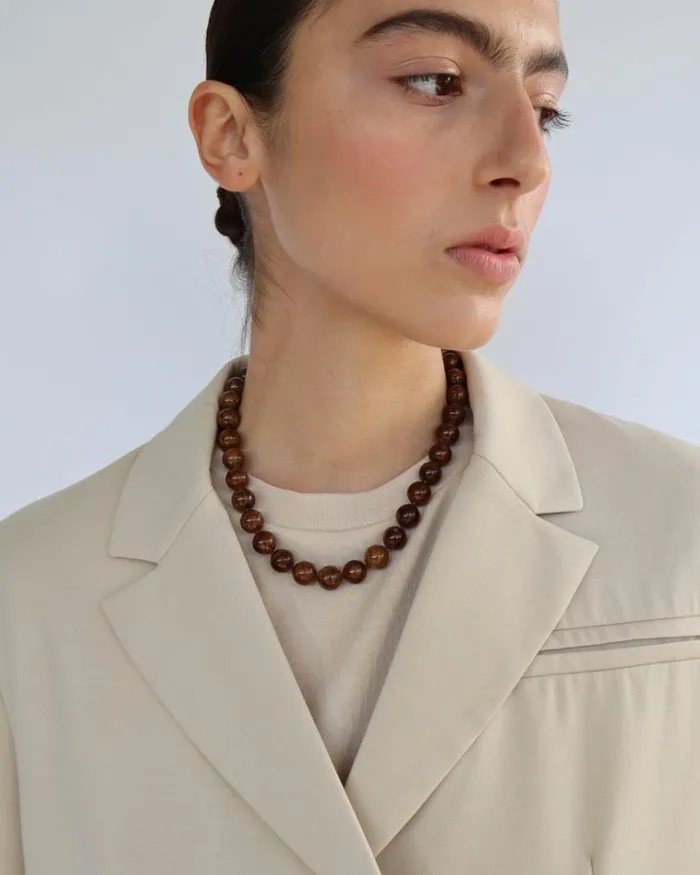 Reliquia Jewellery Beaded Necklaces Tuscany Necklace In Fire 8211 Women Reliquia Jewellery Beaded Necklaces Tuscany Necklace In Fire 8211 Women