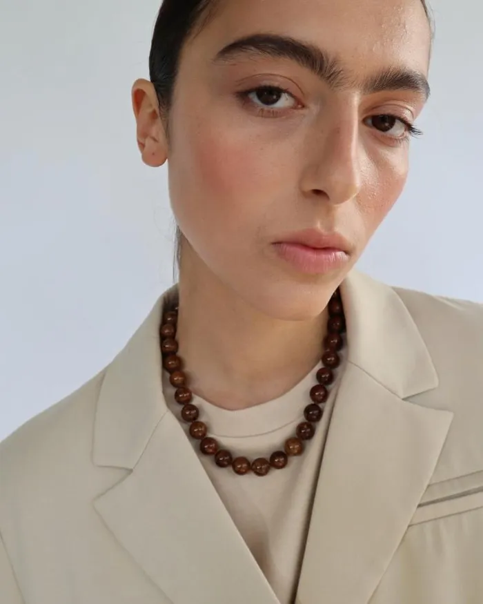 Reliquia Jewellery Beaded Necklaces Tuscany Necklace In Fire 8211 Women Reliquia Jewellery Beaded Necklaces Tuscany Necklace In Fire 8211 Women