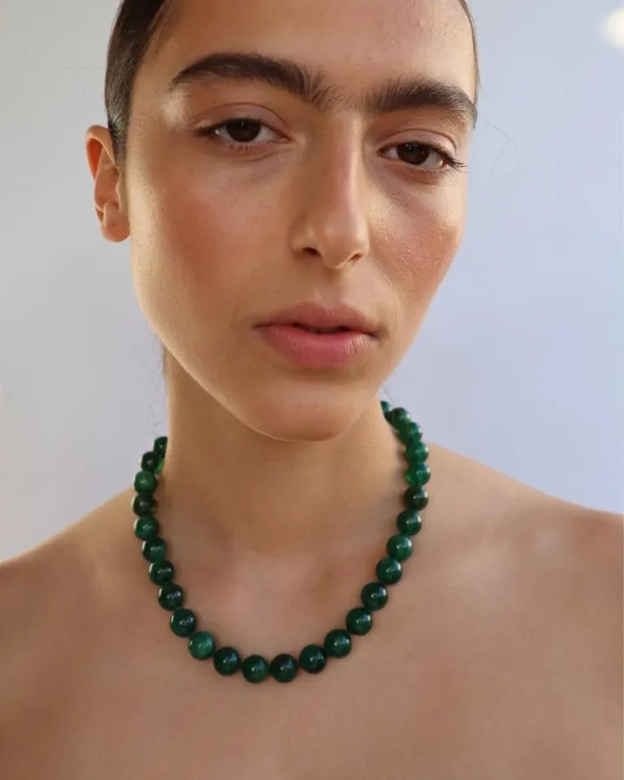 Reliquia Jewellery Beaded Necklaces Tuscany Necklace In Forest 8211 Women Reliquia Jewellery Beaded Necklaces Tuscany Necklace In Forest 8211 Women
