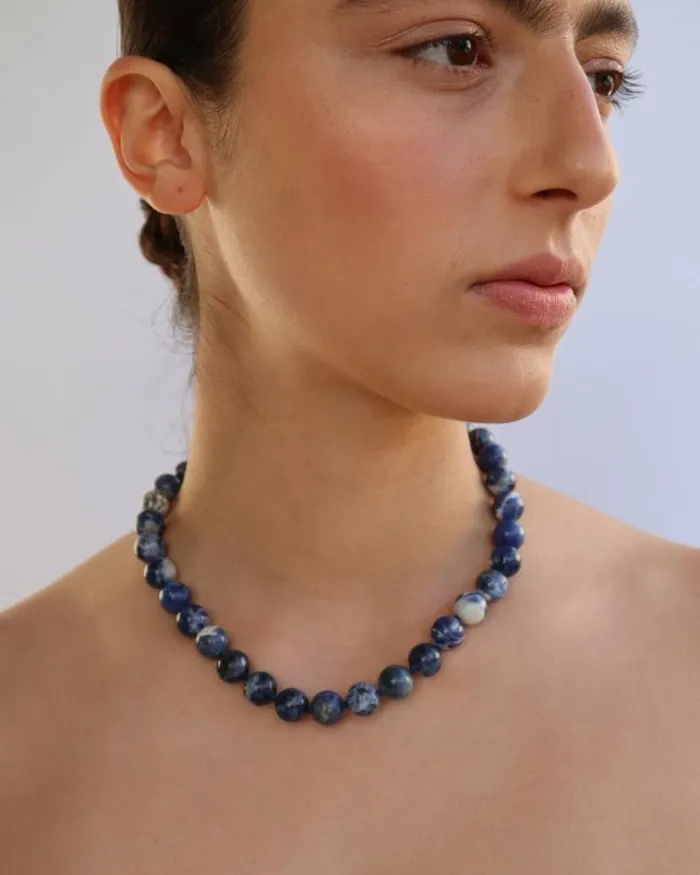 Reliquia Jewellery Beaded Necklaces Tuscany Necklace In Ocean 8211 Women Reliquia Jewellery Beaded Necklaces Tuscany Necklace In Ocean 8211 Women