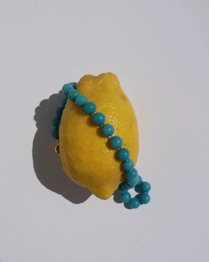 Reliquia Jewellery Beaded Necklaces Tuscany Necklace In Turquoise 8211 Women