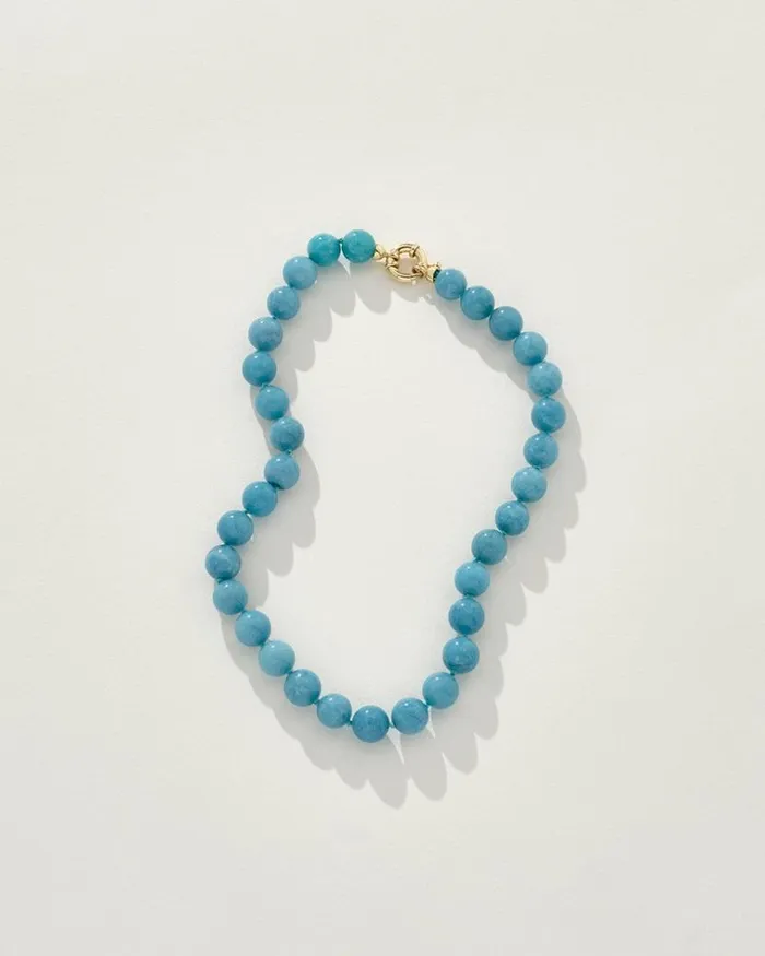 Reliquia Jewellery Beaded Necklaces Tuscany Necklace In Turquoise 8211 Women Reliquia Jewellery Beaded Necklaces Tuscany Necklace In Turquoise 8211 Women