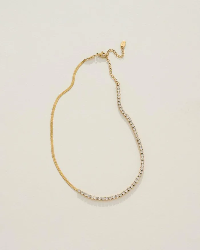 Reliquia Jewellery Chains Capri Necklace In Gold and Gemstones 8211 Women