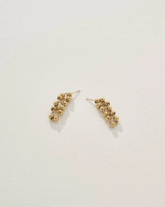 Reliquia Jewellery Drop Earrings Amanda Earrings In Gold 8211 Women