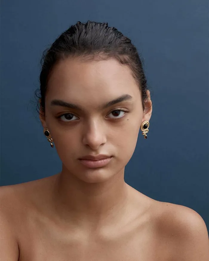 Reliquia Jewellery Drop Earrings Leonardo Earrings In Gold 8211 Women Reliquia Jewellery Drop Earrings Leonardo Earrings In Gold 8211 Women