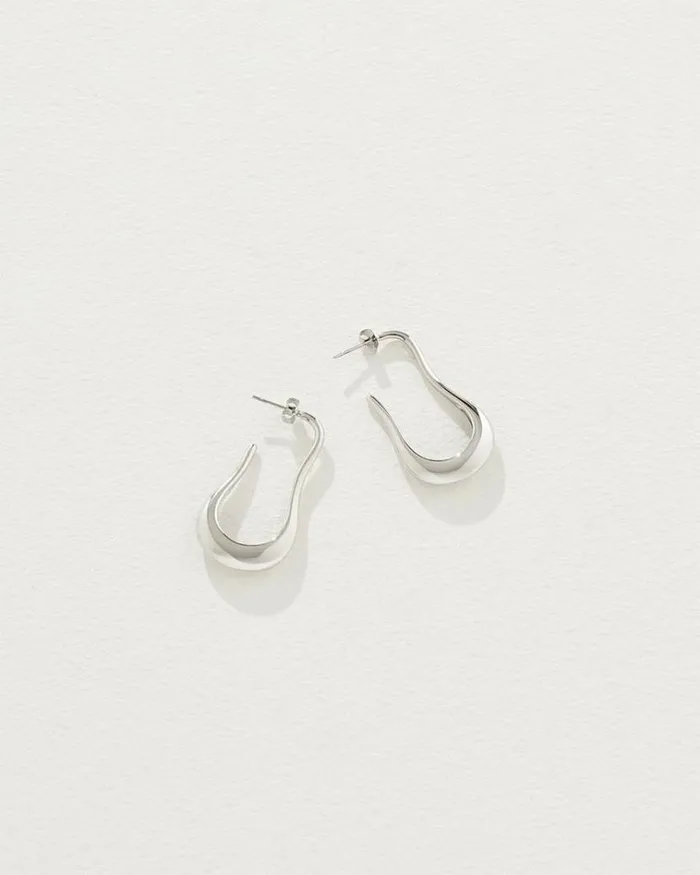 Reliquia Jewellery Hoops Alora Earrings In Silver 8211 Women