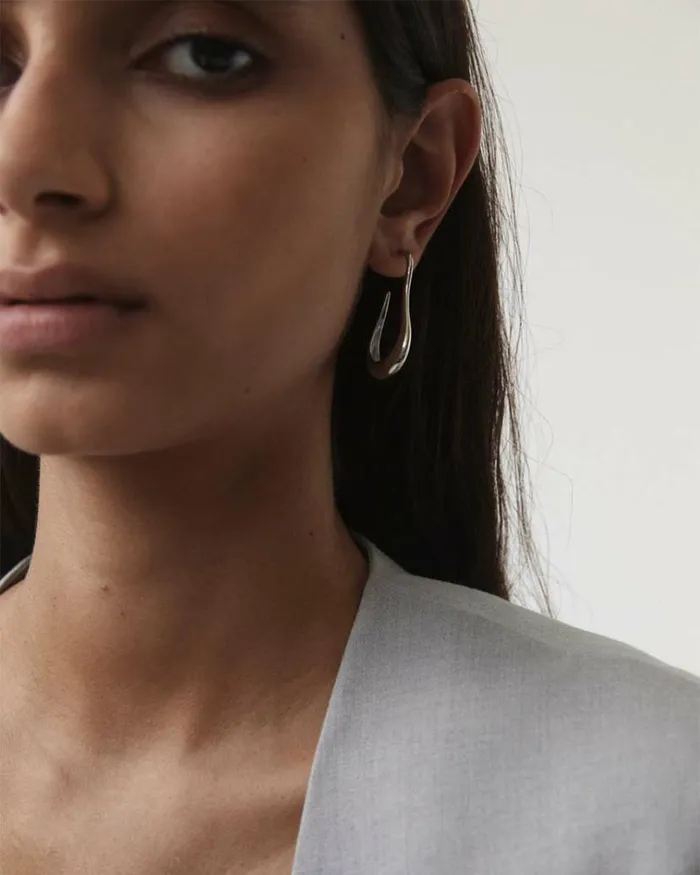 Reliquia Jewellery Hoops Alora Earrings In Silver 8211 Women Reliquia Jewellery Hoops Alora Earrings In Silver 8211 Women