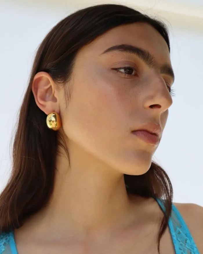 Reliquia Jewellery Hoops Aurelia Earrings In Gold 8211 Women Reliquia Jewellery Hoops Aurelia Earrings In Gold 8211 Women