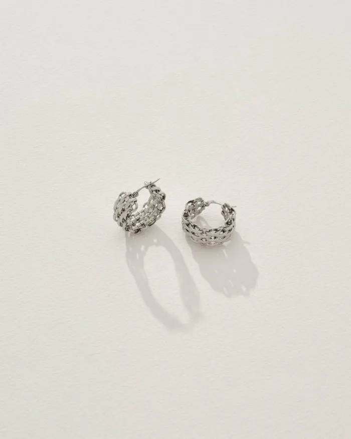 Reliquia Jewellery Hoops Danielle Earrings In Silver 8211 Women