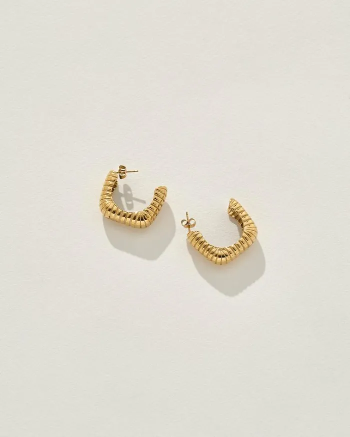 Reliquia Jewellery Hoops Gregory Earrings In Gold 8211 Women