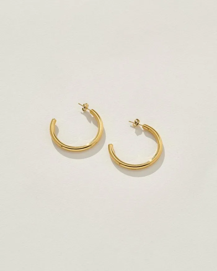 Reliquia Jewellery Hoops Joyce Earrings In Gold 8211 Women