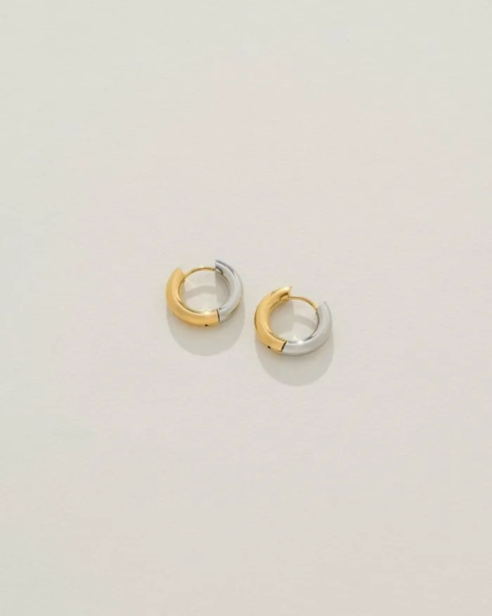 Reliquia Jewellery Hoops Maris Hoops In Gold and Silver 8211 Women