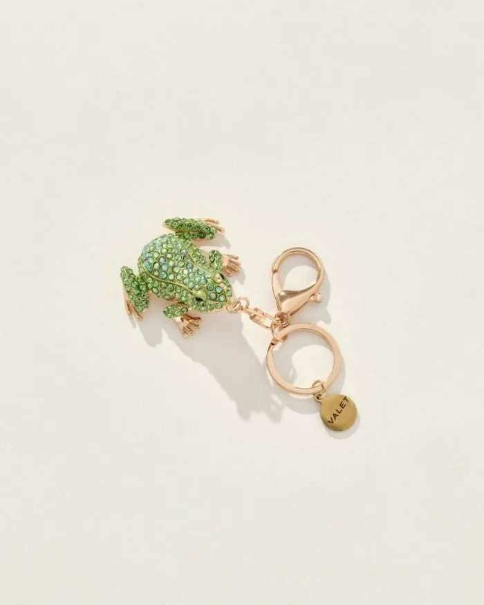 Reliquia Jewellery Keyrings Frog Charm In Green 8211 Women