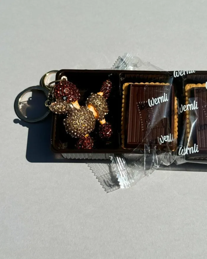 Reliquia Jewellery Keyrings Poodle Charm In Orange 8211 Women Reliquia Jewellery Keyrings Poodle Charm In Orange 8211 Women