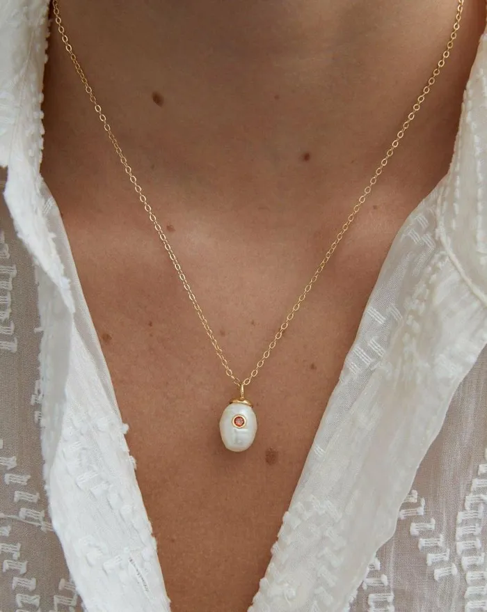 Reliquia Jewellery Pendant Necklaces Birthstone Pearl Pendant January 8211 Women Reliquia Jewellery Pendant Necklaces Birthstone Pearl Pendant January 8211 Women