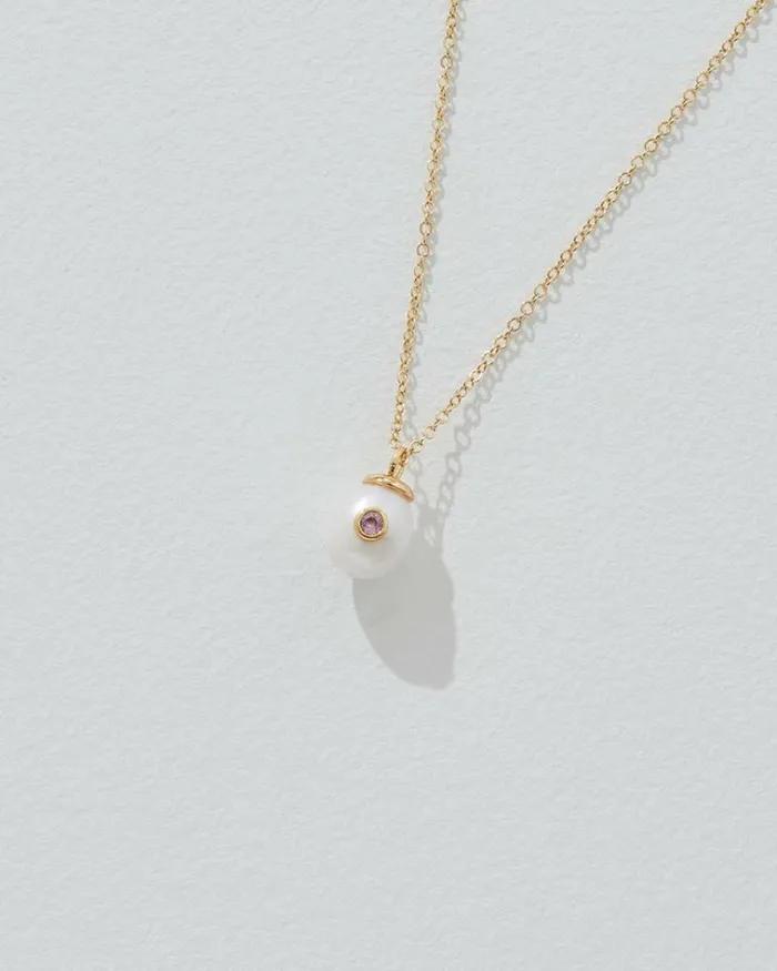 Reliquia Jewellery Pendant Necklaces Birthstone Pearl Pendant June 8211 Women