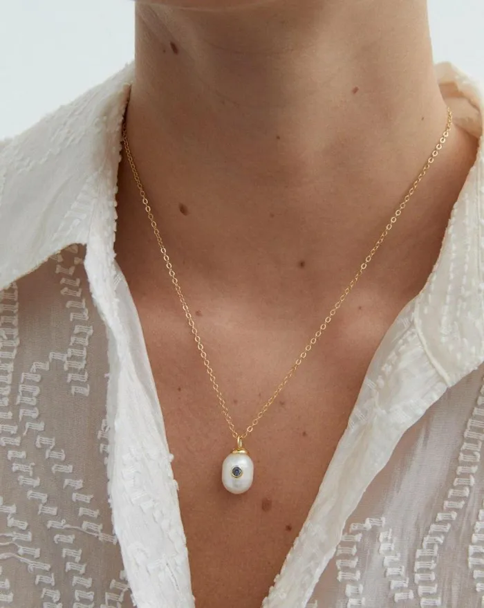 Reliquia Jewellery Pendant Necklaces Birthstone Pearl Pendant March 8211 Women Reliquia Jewellery Pendant Necklaces Birthstone Pearl Pendant March 8211 Women