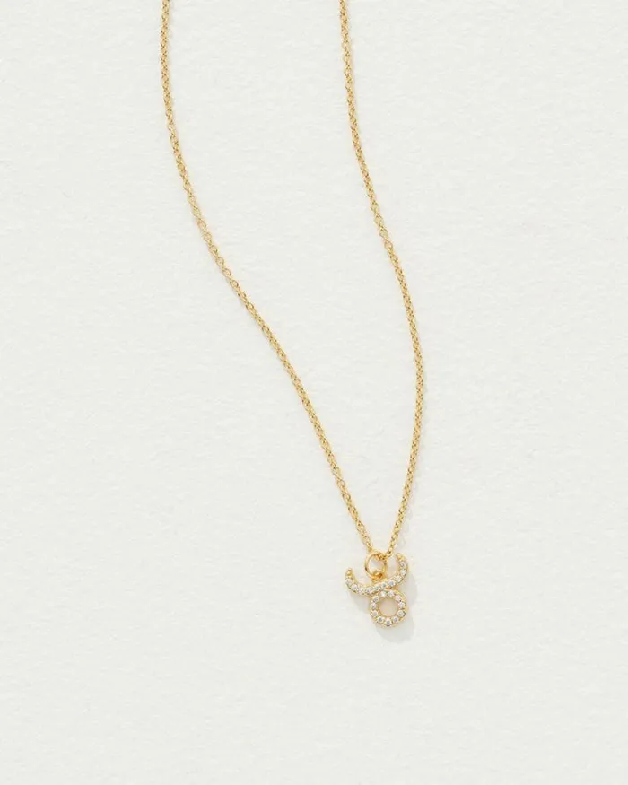 Reliquia Jewellery Pendant Necklaces Celestial Necklace Taurus 8211 Women