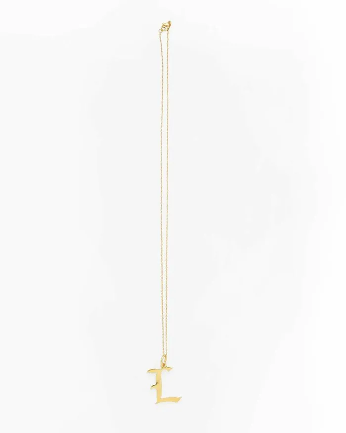 Reliquia Jewellery Pendant Necklaces Gold Letter L Necklace 8211 Women Reliquia Jewellery Pendant Necklaces Gold Letter L Necklace 8211 Women