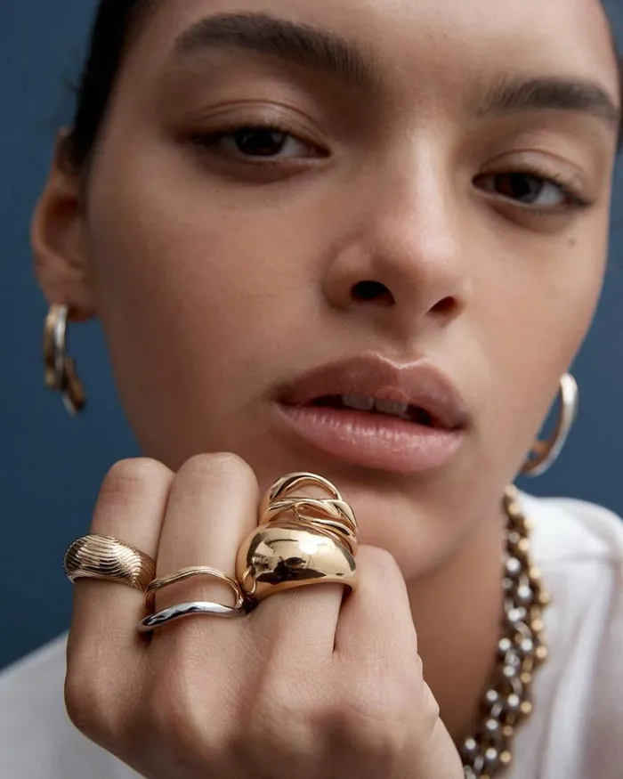 Reliquia Jewellery Rings Fletcher Ring In GoldSilver 8211 Women Reliquia Jewellery Rings Fletcher Ring In GoldSilver 8211 Women